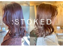 『STOKED』で叶う、こだわりのヘアデザイン＆トリートメントで洗練された理想の髪へ◎