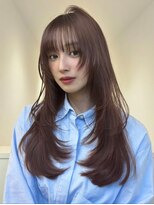 アイトーキョーエス 渋谷(AI TOKYO S)&nbsp;レイヤーカット/オリーブブラウン/ニュアンス/髪質改善/渋谷