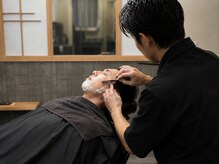 バンデ(Bande)の雰囲気（barberならではのシェービング！眉毛もお鬚も男前に！＃メンズ）