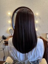 エルサフィロ キタハマ(el zafiro kitahama)&nbsp;20×30×40代×透明感×髪質改善×艶感×オレンジベージュ
