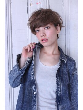 マイルス(MILES) ☆MILES/外国人風インディゴアッシュショート/TEL052-212-5870☆