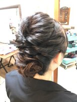 ロカット サロン(Roquat Salon)&nbsp;ロング大人アップアレンジ【ヘアセット　立川/立川南/袴/袴】