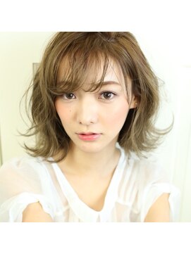 アース コアフュールボーテ 松本庄内店(EARTH coiffure beaute) ふんわりボブディ