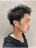 メンズ人気ツーブロックソフモヒショート