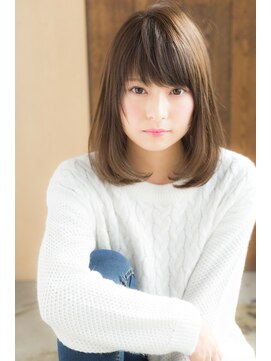 トキ(toto toki) ツヤサラ王道小顔ロブ【toki・：・フジモトヒロユキ】