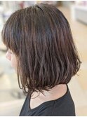 小顔効果！大人ボブ！