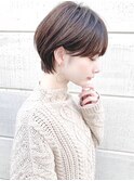 ショートボブ髪型【20代30代40代/表参道】ストレートパーマ黒髪