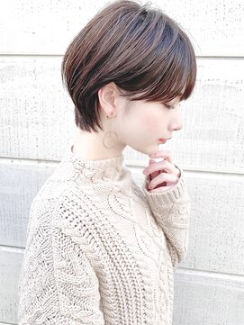 グランド(GRAND) ショートボブ髪型【20代30代40代/表参道】ストレートパーマ黒髪