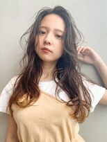 アイティーバイアルバム 八王子店(IT by ALBUM) グラデーションロング_ラベンダーカラーくびれミディ_8289