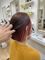 アクルヘアーバイテソロ(AKUR hair by tesoro)&nbsp;ピンク×ピンクインナーカラー