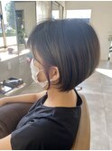 小顔補正立体カット