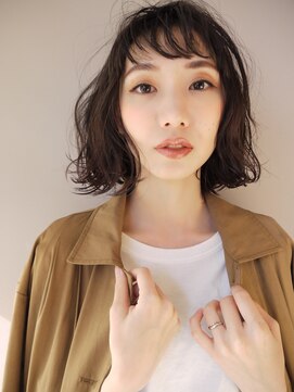 モリオ フロム ロンドン サッポロファクトリー店(morio FROM LONDON) 【morio札幌】2021年札幌髪型 大人かわいい黒髪ボブパーマ