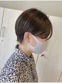 【お客様フォト】タイトハンサムショート×透明感グレージュ