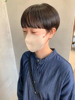 テトヘアー(teto hair)&nbsp;マッシュショート、ミニマムショート、ワイドバング、黒髪