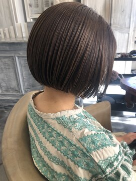 モワ 仙台(Mois) タンバルモリフルバング髪質改善フルバングイメチェン仙台