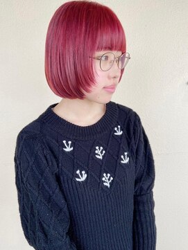 トップヘアスパアンドリゾート 鳴海(TOP HAIR spa&resort) 春色ブリーチ×ピンクカラー