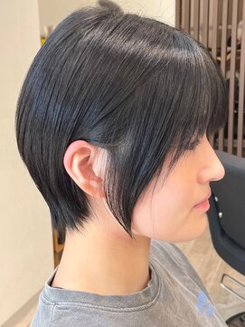 アトリエコア(Atelier Coa) 大人マッシュショート丸みショート黒髪ショートベリーショート