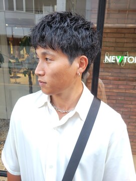 ニュートン(NEWTON) 【Newton×白鳥】ピンパーマショート