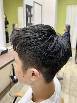 ヤコブ ヘアー(Jacob hair) メンズカットニュアンスパーマ韓国メンズパーマスパイラルパーマ