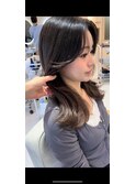 【大阪梅田】透明感グレージュ×韓国風くびれ巻き