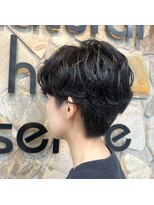 ナチュラルハイセンス 本店(natural high sense) ショート×ニュアンスパーマ◇町屋/似合わせカット