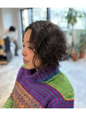 レディース 20代30代40代◎似合わせカットショートボブ癖毛