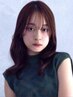 [学割U24]カット＋前髪・縮毛矯正ストレート　￥7000