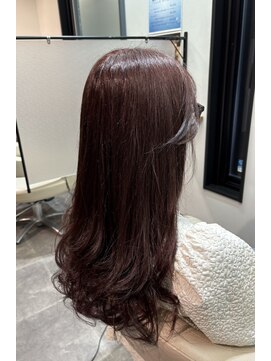 シバヘアー(shiba hair) ルビーレッドカラー