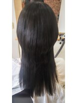 カットハウス はさみの部屋&nbsp;艶々ウルフロングウルフ