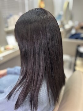 アオ 花咲町(a-o) 暗髪のウォームブラウン♪