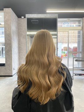 スワン アサヒカワ(SWAN ASAHIKAWA) ブリーチ一回でできる寒色ベージュ