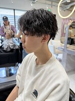 髪屋 紬&nbsp;メンズ/メンズパーマ/メンズカット/波巻きパーマ