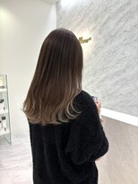 メロウ&nbsp;ミルクティーインナーカラー