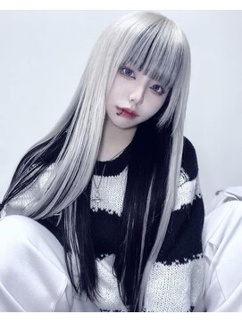 リアイス(Re:ICE) 【ハイトーン】ホワイトブラックツートーンカラー