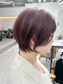 ビューナゴヤ 名駅(VIEW NAGOYA) ショート/くびれショート/ラベンダーブラウン/ラベンダーカラー