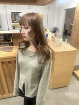 バド(bado)&nbsp;ベージュカラー/透明感カラー／レイヤーカット／髪質改善/本町