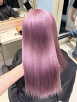 アソビセカンド 原宿(ASOBI 2nd)&nbsp;ラベンダーピンク/ブリーチ/ダブルカラー