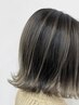 【カット＋白髪ぼかし】伸びても目立ちにくい大人カラー￥17,600→13,200