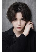 MEN’S横浜/センターパート/ツイストシャドウパーマメンズカット