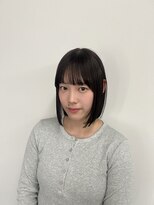 ラーム 福岡香椎店(rame) まとまりボブ、ツヤボブ