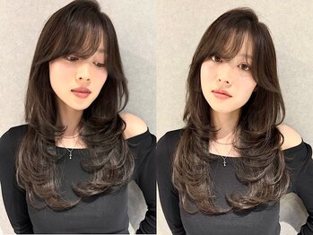 プエンテ(PUENTE)の写真/自社開発の髪質改善トリートメントでうるおい補給★パサつき髪も柔らかく、潤いのある質感に☆