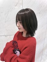 ボネッカ 鶴見(BONECCA)&nbsp;レイヤーボブ×グレージュカラー