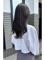 ティティーサッポロ(tity sapporo)&nbsp;透明感オリーブグレージュ×ロングレイヤー
