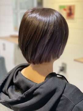 ミーナ 菊川(mina) 1ブリーチカラー【ペールラベンダー】☆中橋