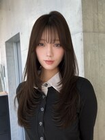 アルテ(ARTE)&nbsp;【ARTE表参道青山】韓国レイヤー×顔周りカット×グレージュ