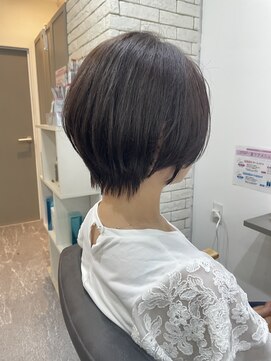 メモリーズ 銀座(Memories) 大人上品ショートボブ20代ショートボブ