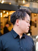ブロートーキョーバーバーショップ 神田2nd(Bro Tokyo BARBERSHOP)&nbsp;テーパーフェードカットニュアンスパーマスタイル