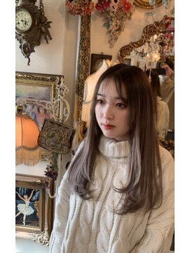 ユウハウス 本店(YU HOUSE) 抜け感ばっちりエクステで作るグラデーションレイヤースタイル