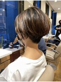 後頭部の丸み◎大人ショートボブ〔20代、30代、40代、銀座〕