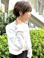 ジアン バイ ミルボン NU茶屋町+(GIEN by milbon)&nbsp;OL必見大人の前下がりショートボブ/透明感カラー/田中俊成